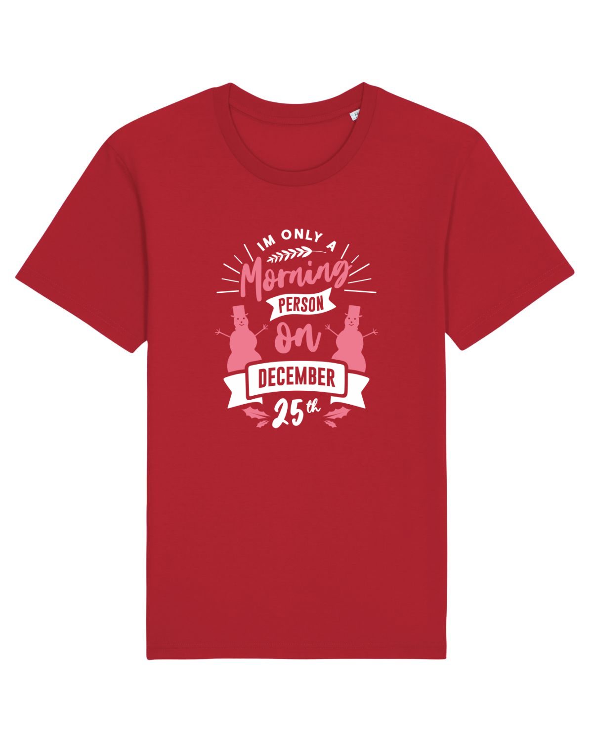 Tricou mânecă scurtă Unisex Rocker Red