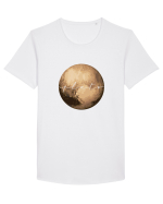 Pluto Tricou mânecă scurtă guler larg Bărbat Skater