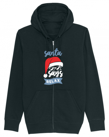 Santa Says Relax Black