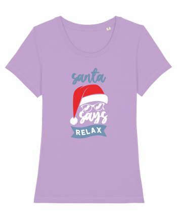 Santa Says Relax Lavender Dawn