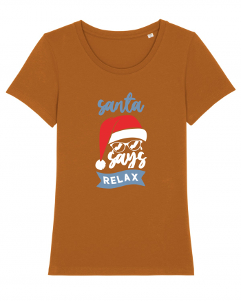 Santa Says Relax Roasted Orange