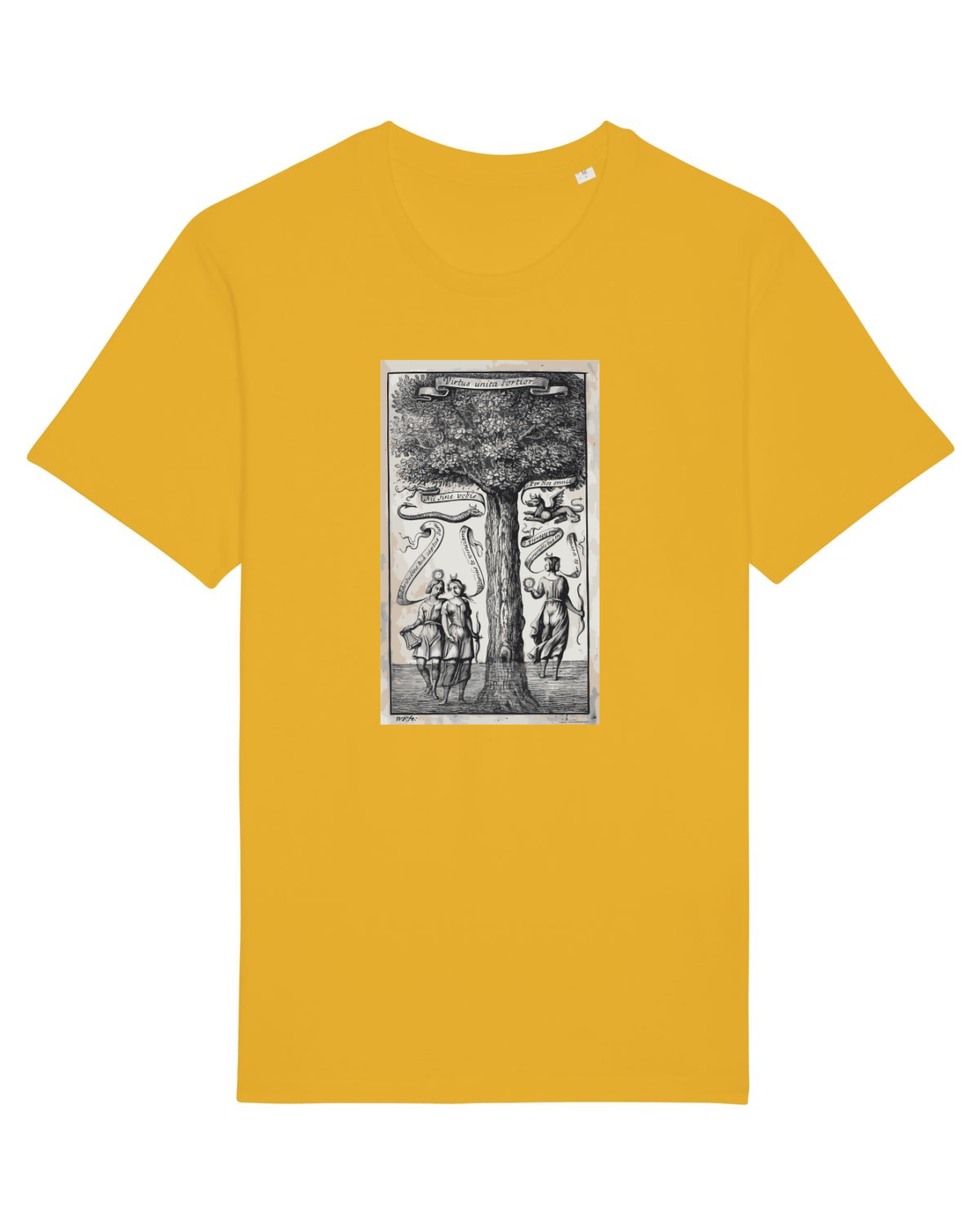 Tricou mânecă scurtă Unisex Rocker Spectra Yellow