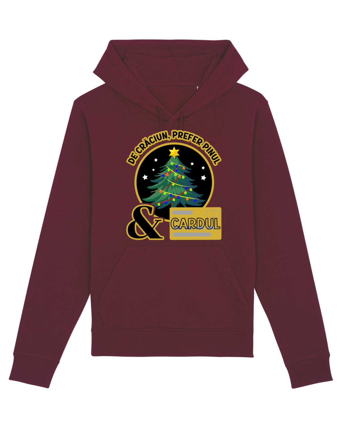 Hanorac Unisex Drummer Burgundy