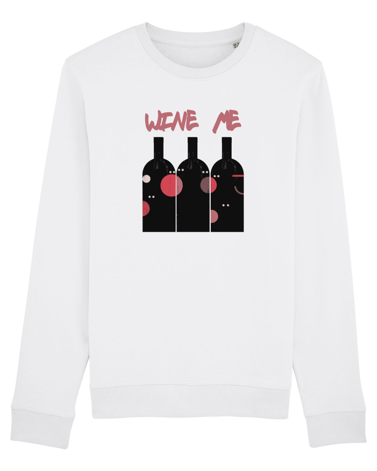 Bluză mânecă lungă Unisex Rise White
