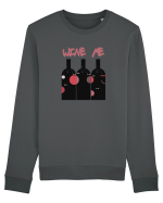 Wine Me Bluză mânecă lungă Unisex Rise