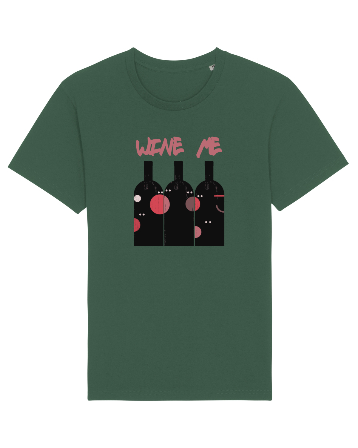 Tricou mânecă scurtă Unisex Rocker Bottle Green
