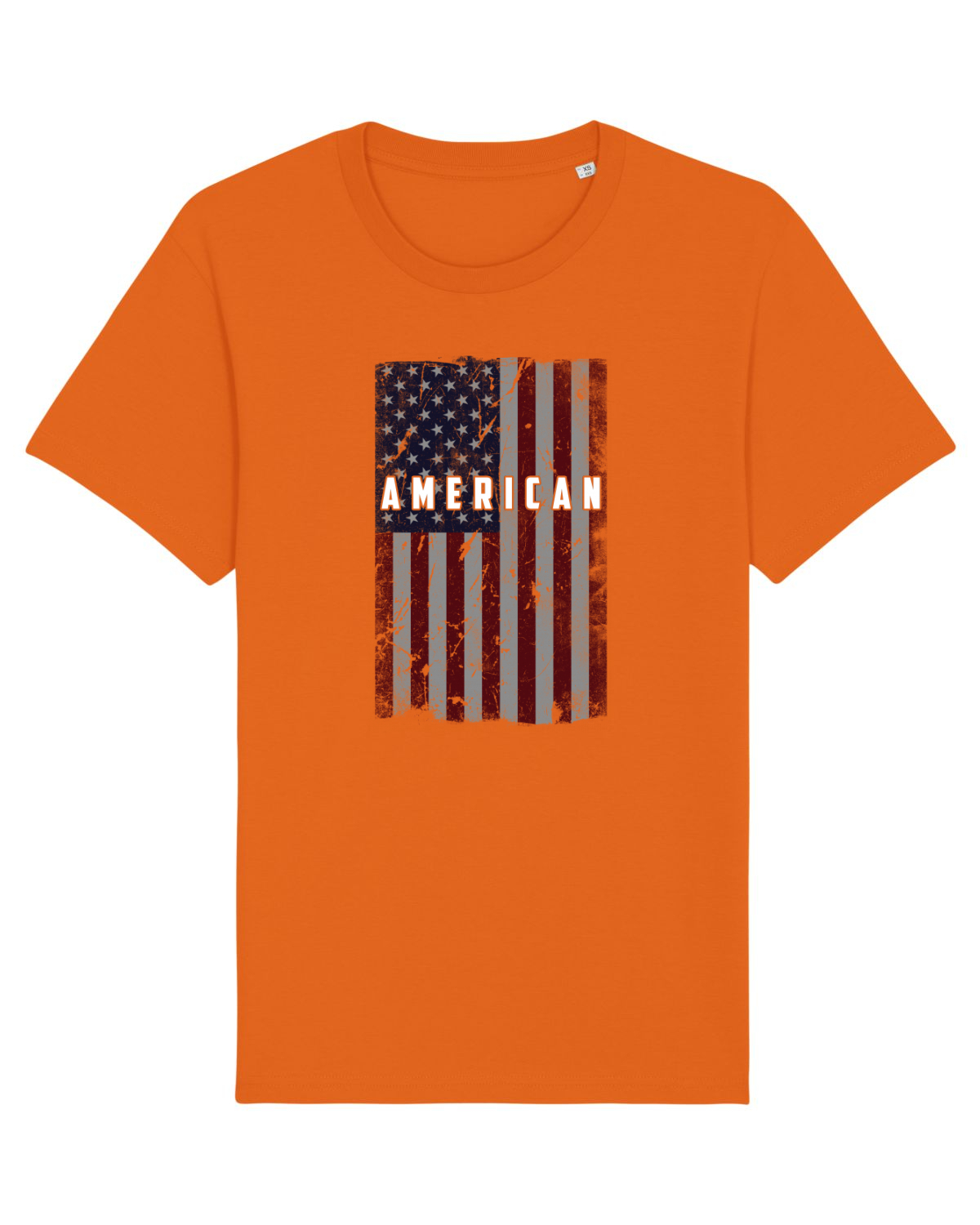 Tricou mânecă scurtă Unisex Rocker Bright Orange