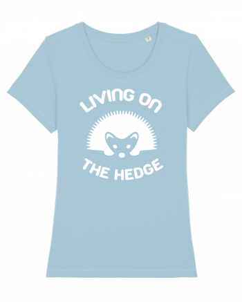 LIVING ON THE HEDGE Sky Blue