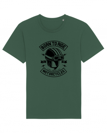 Born to Ride Motorcycles Black Bottle Green