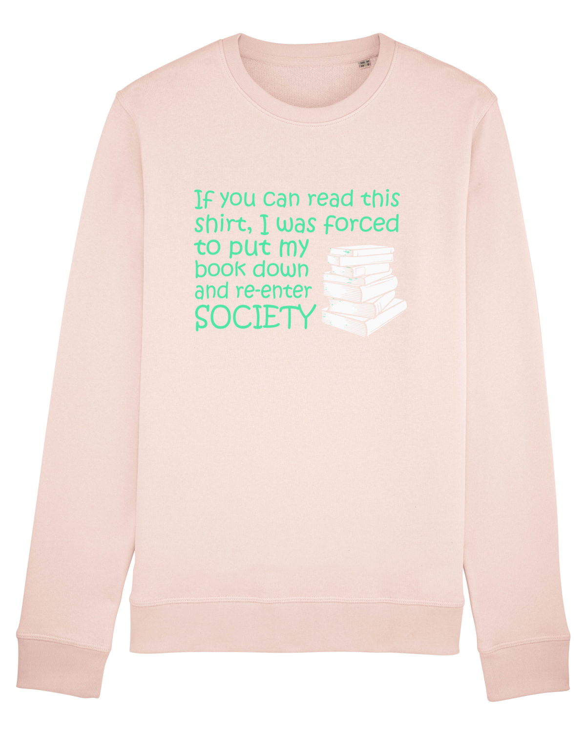 Bluză mânecă lungă Unisex Rise Candy Pink