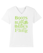 BRIDE Tricou mânecă scurtă guler V Bărbat Presenter
