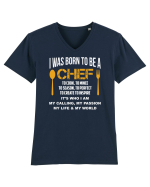 CHEF Tricou mânecă scurtă guler V Bărbat Presenter