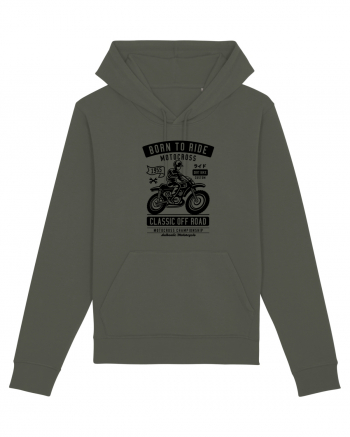 Born to Ride Motocross Black Khaki