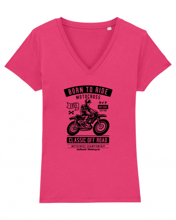 Born to Ride Motocross Black Raspberry