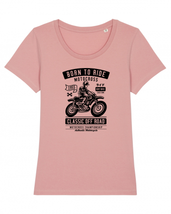 Born to Ride Motocross Black Canyon Pink