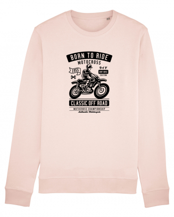 Born to Ride Motocross Black Candy Pink