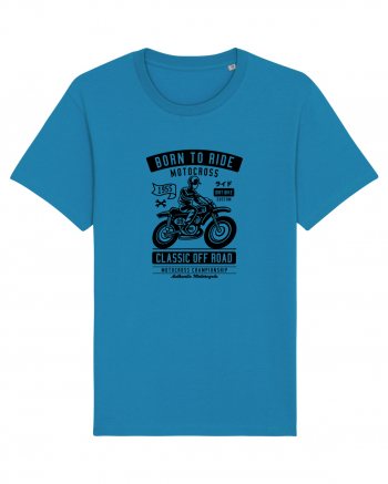 Born to Ride Motocross Black Azur