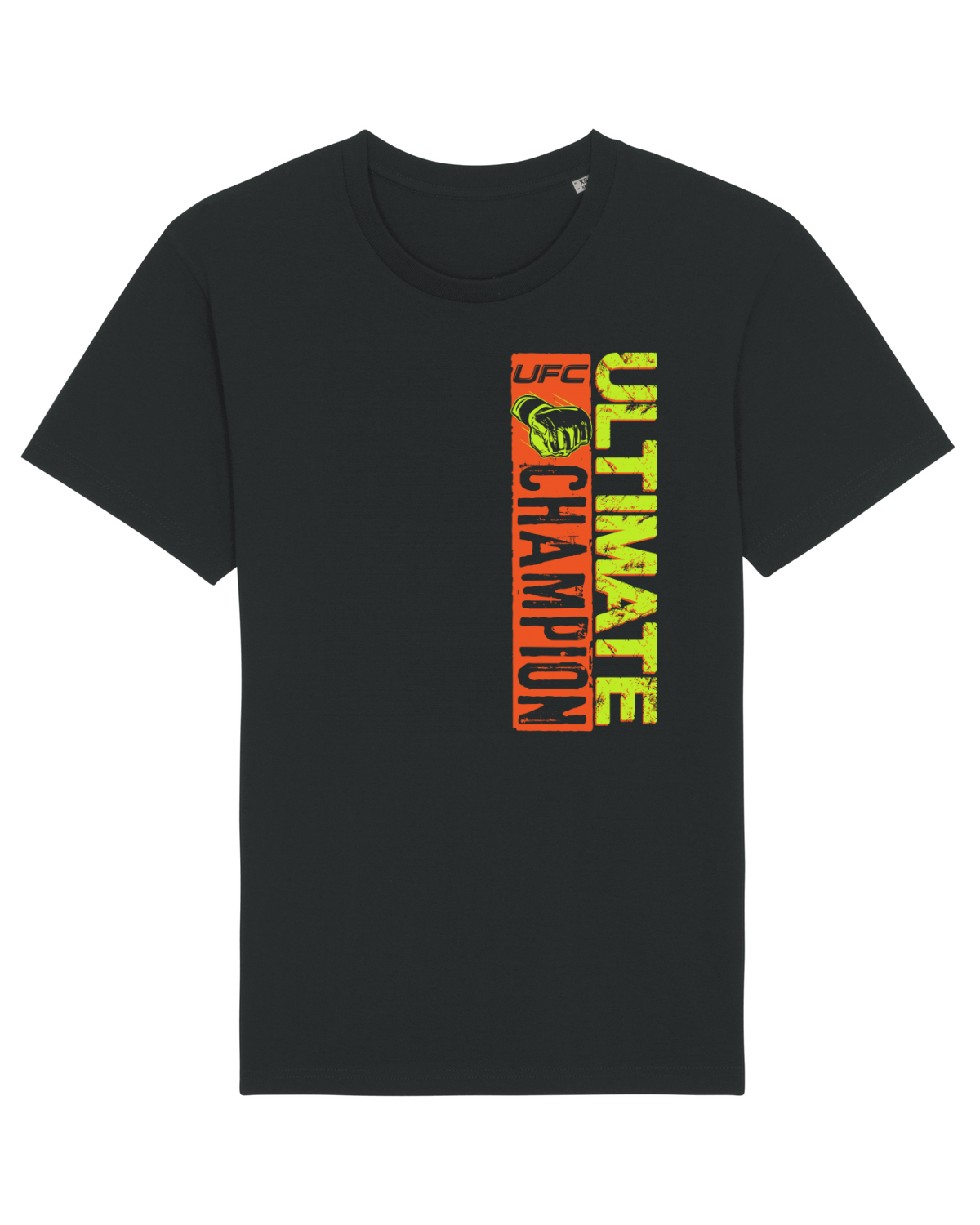 Tricou mânecă scurtă Unisex Rocker Black