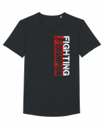 Fighting Champion Tricou mânecă scurtă guler larg Bărbat Skater