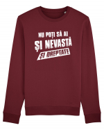 Nu poti sa ai si nevasta si dreptate. Bluză mânecă lungă Unisex Rise