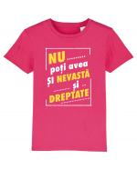 Nu avea si nevasta si dreptate! Tricou mânecă scurtă  Copii Mini Creator