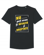 Nu avea si nevasta si dreptate! Tricou mânecă scurtă guler larg Bărbat Skater