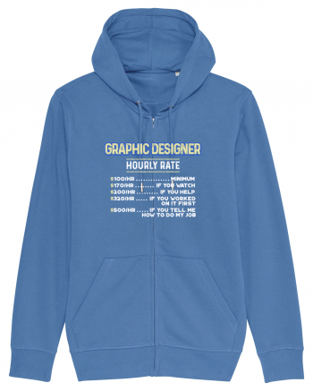 Graphic designer Bright Blue