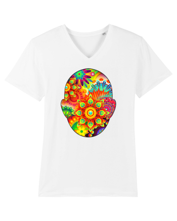 Psyhedelic Men White