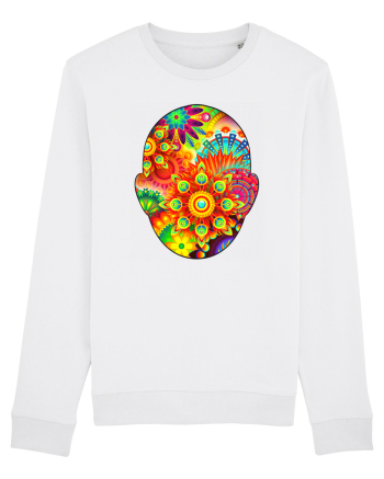 Psyhedelic Men White