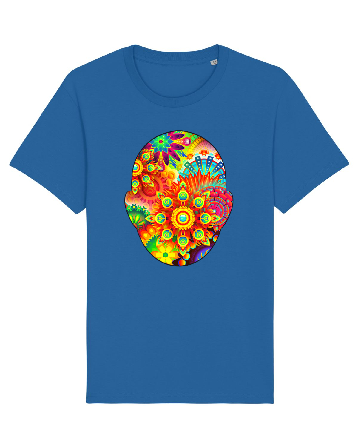 Tricou mânecă scurtă Unisex Rocker Royal Blue