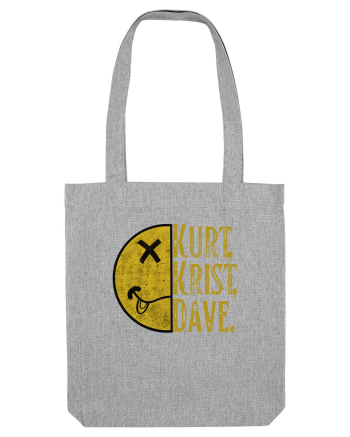 Nirvana 90'S Grunge Heather Grey