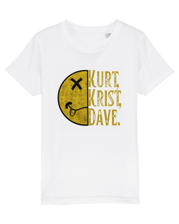 Nirvana 90'S Grunge White