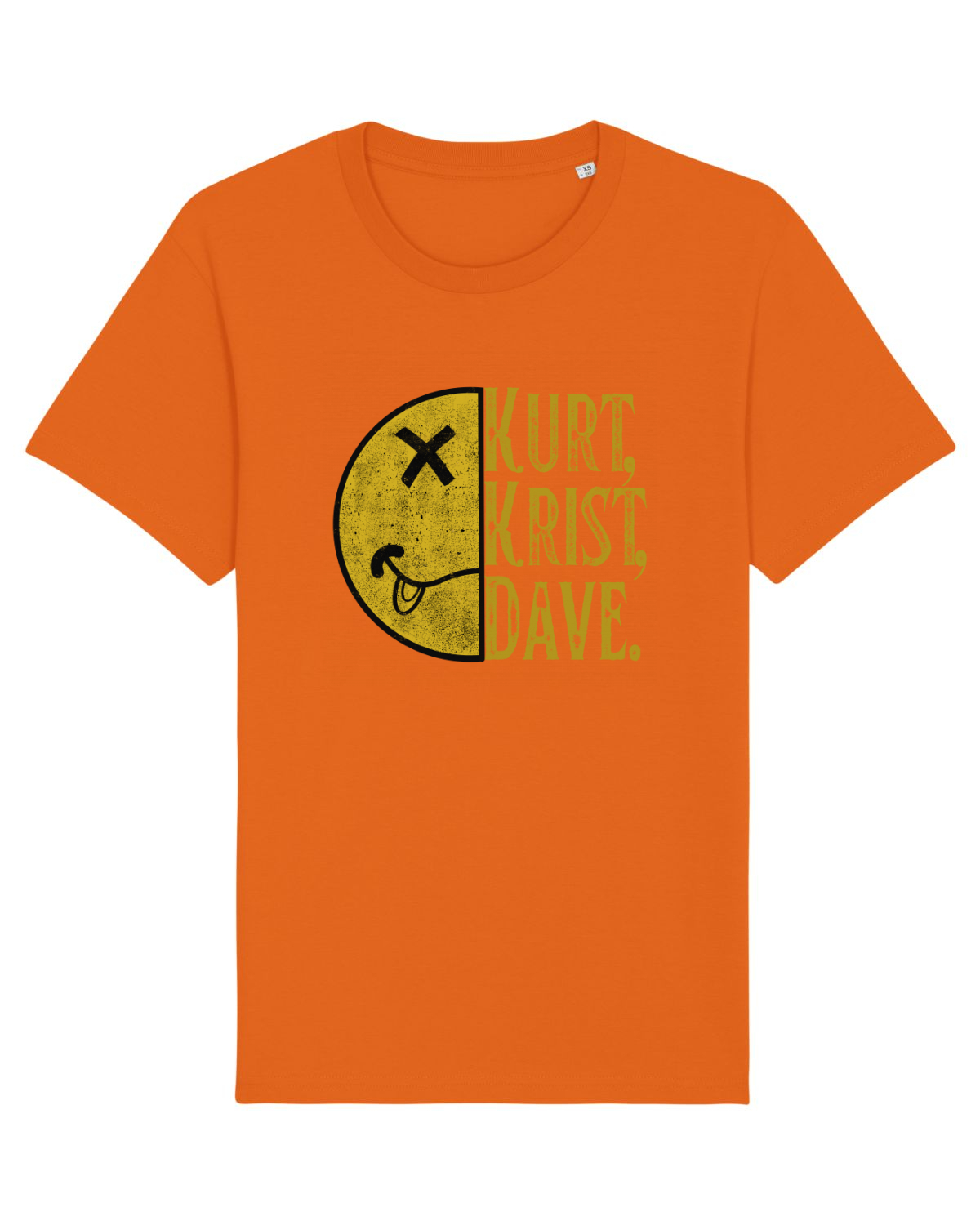 Tricou mânecă scurtă Unisex Rocker Bright Orange