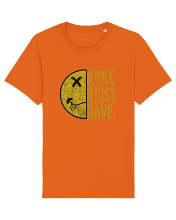 Nirvana 90'S Grunge Bright Orange