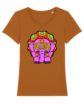 Trippy Pink Elephant  Roasted Orange