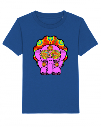 Trippy Pink Elephant  Majorelle Blue