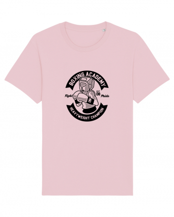 Boxing Academy Black Cotton Pink