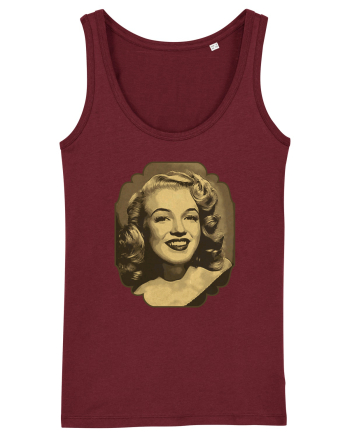 Marilyn Monroe Burgundy