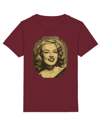 Marilyn Monroe Burgundy