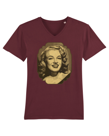 Marilyn Monroe Burgundy