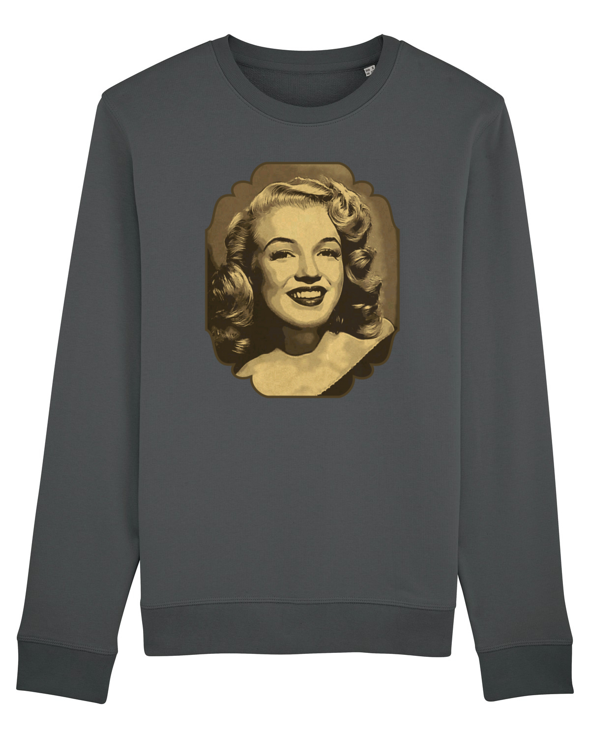 Bluză mânecă lungă Unisex Rise Anthracite
