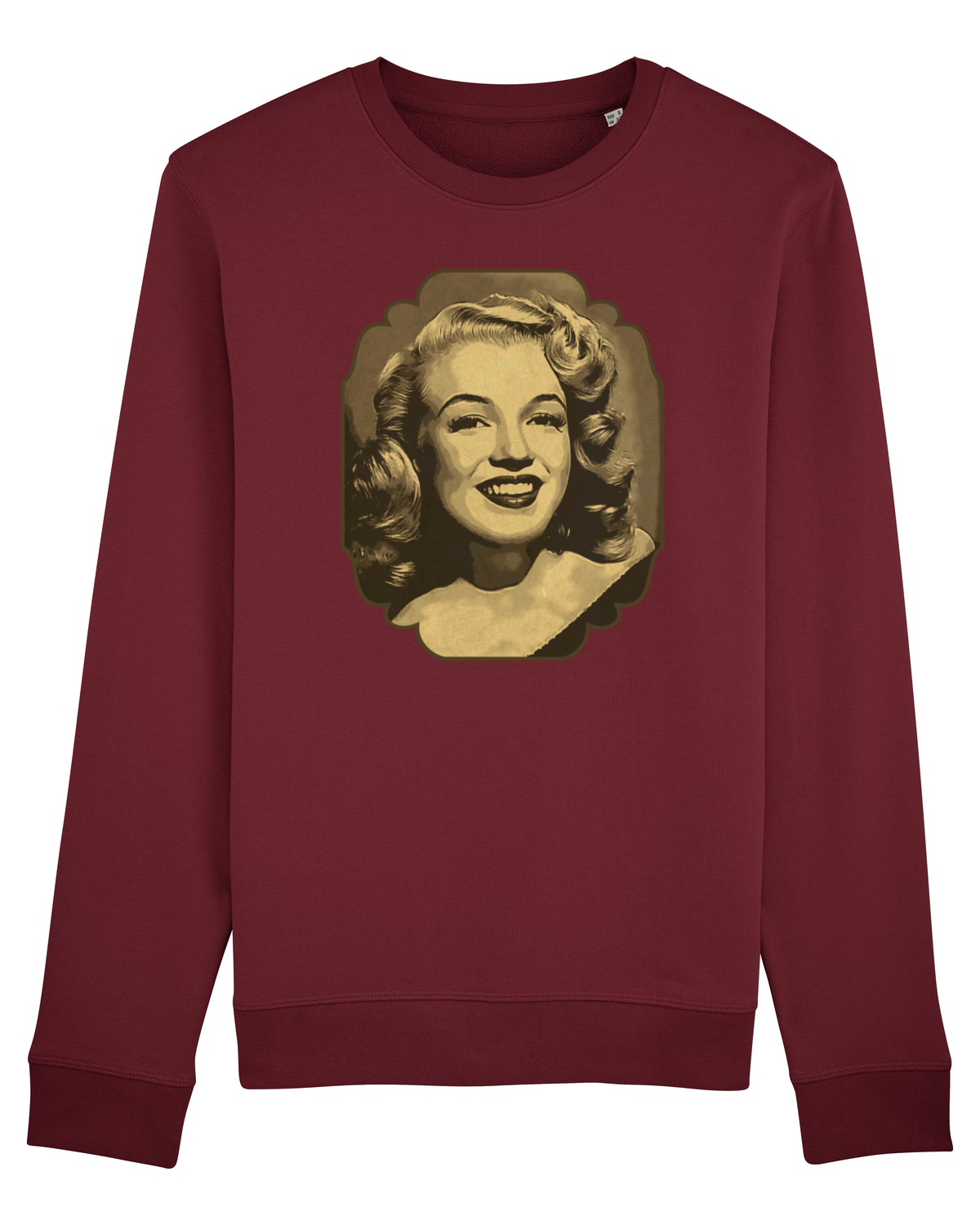 Bluză mânecă lungă Unisex Rise Burgundy