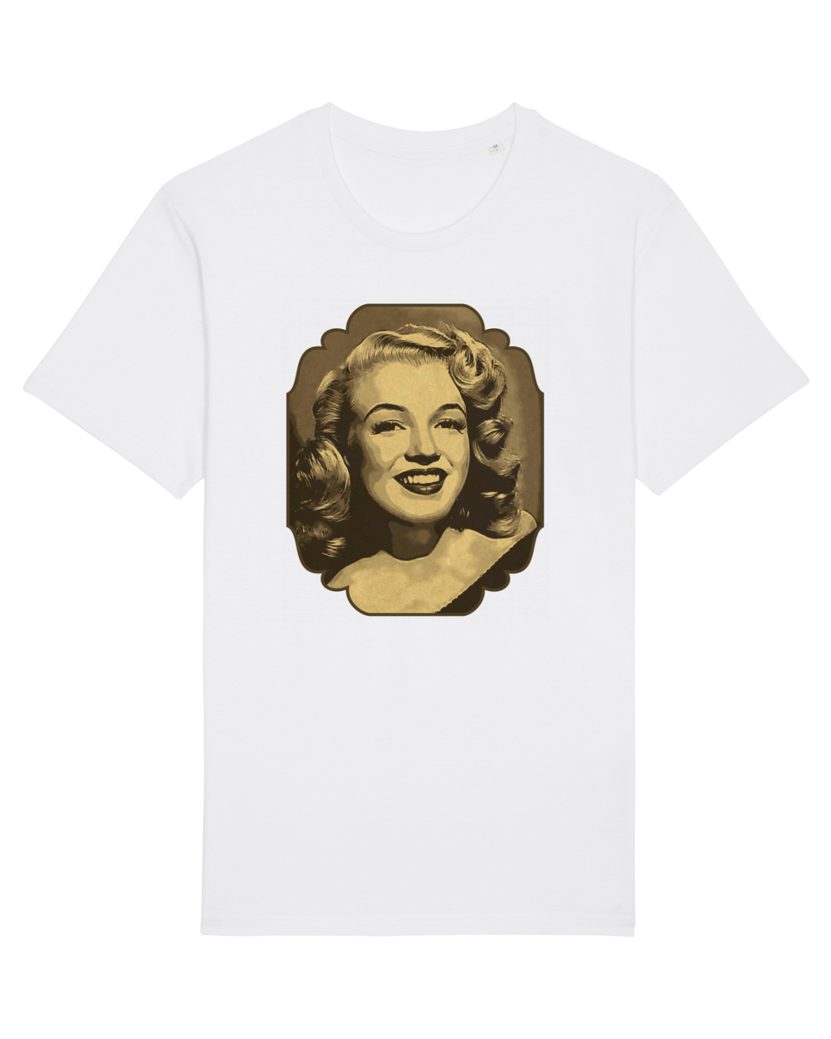 Tricou mânecă scurtă Unisex Rocker White