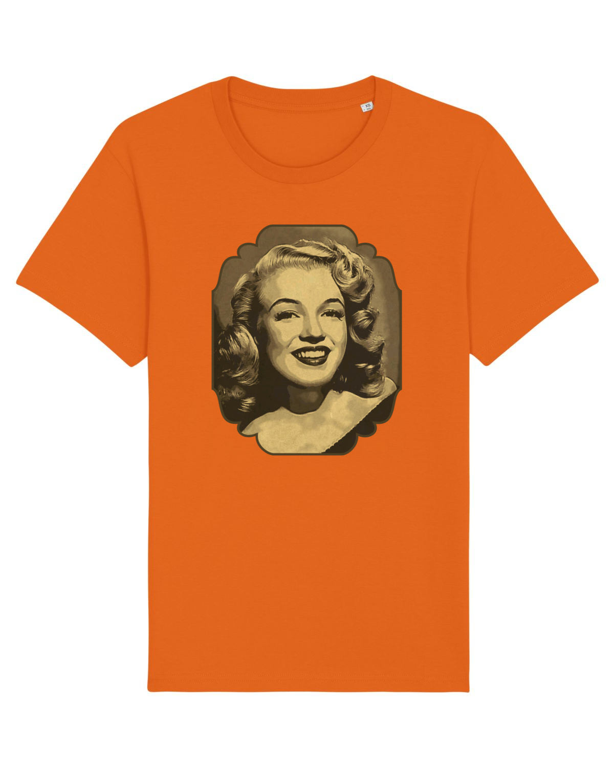 Tricou mânecă scurtă Unisex Rocker Bright Orange