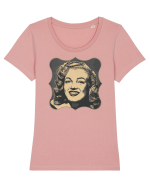 Marilyn Monroe Tricou mânecă scurtă guler larg fitted Damă Expresser