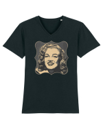 Marilyn Monroe Tricou mânecă scurtă guler V Bărbat Presenter