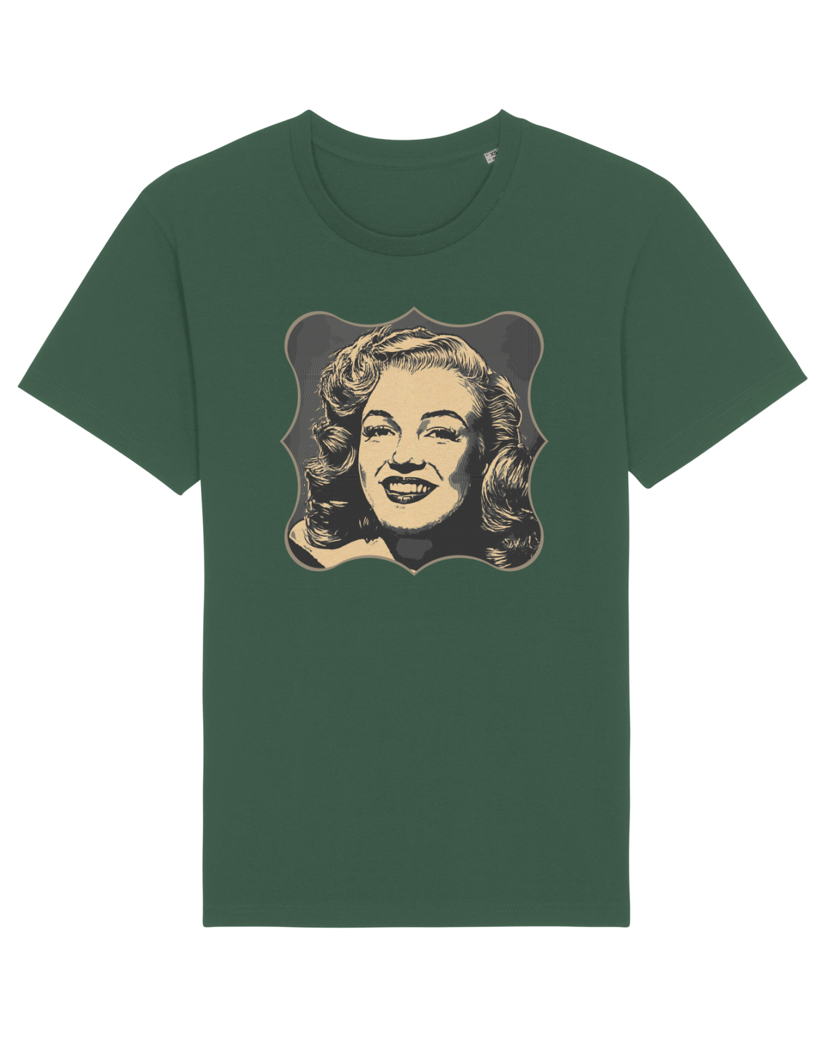 Tricou mânecă scurtă Unisex Rocker Bottle Green