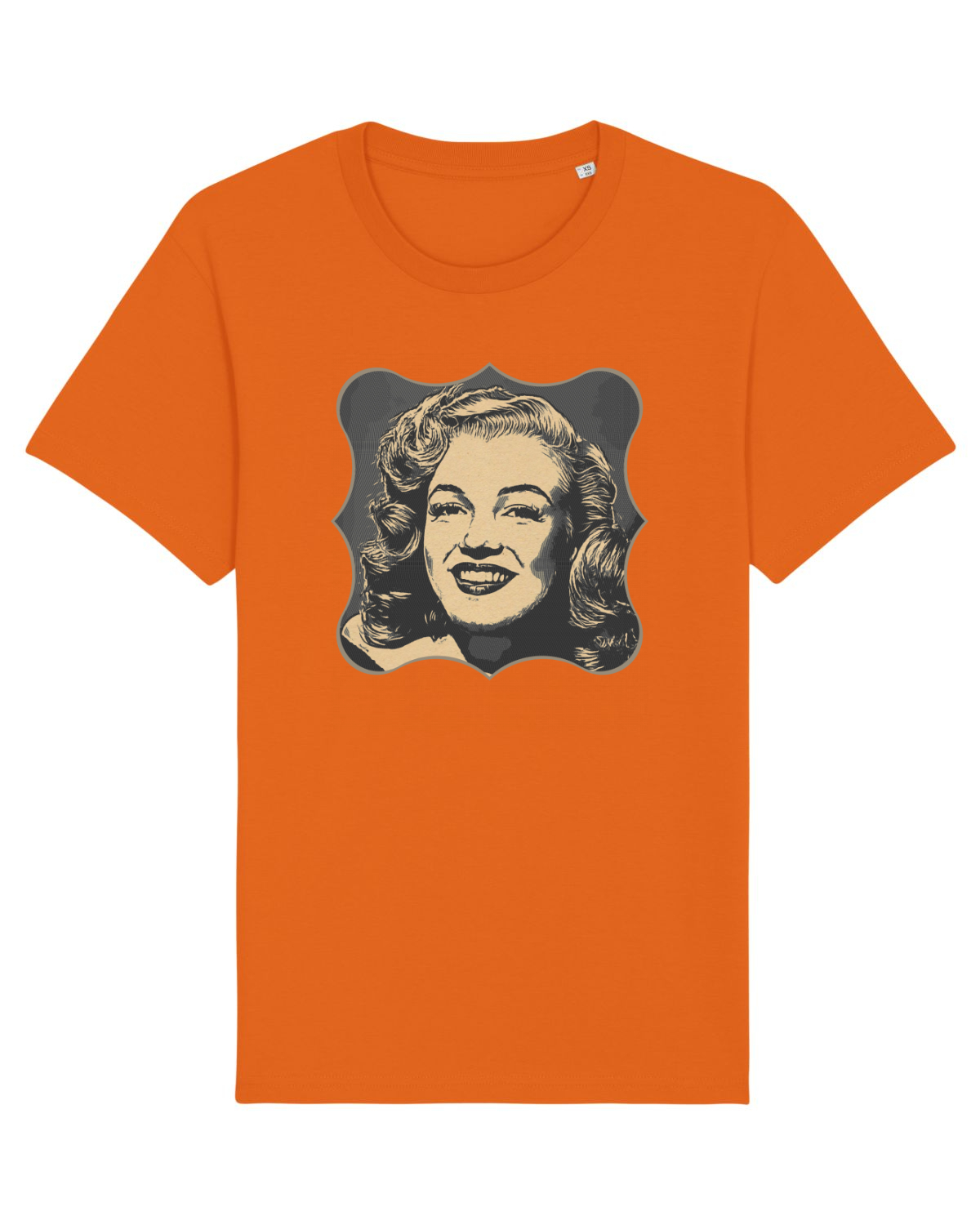Tricou mânecă scurtă Unisex Rocker Bright Orange