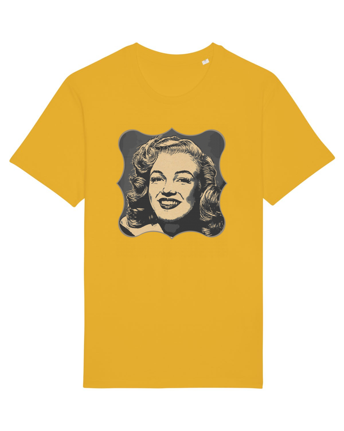 Tricou mânecă scurtă Unisex Rocker Spectra Yellow