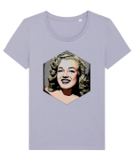 Marilyn Monroe Tricou mânecă scurtă guler larg fitted Damă Expresser